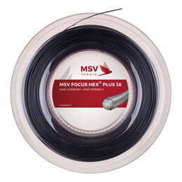 Corde Da Tennis MSV Focus-HEX  plus 38 200m schwarz